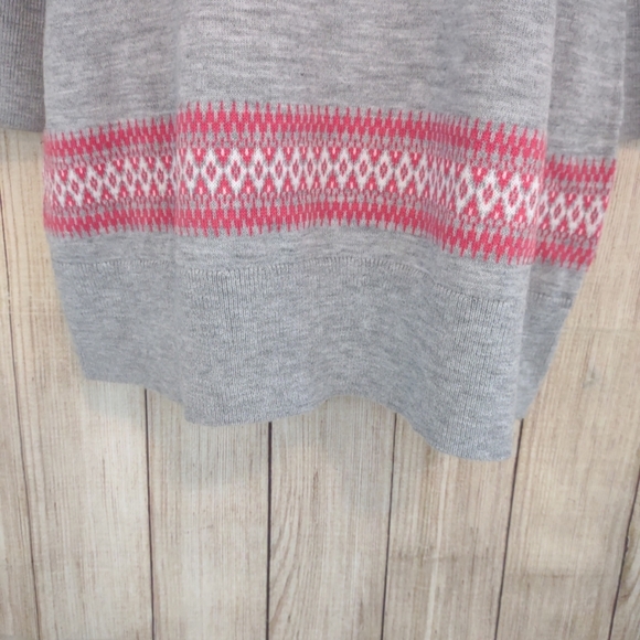 Rockin Around Christmas  Sweater dress Sheep Bell Gray Nordic Ugly Sweater XXL - Picture 8 of 13